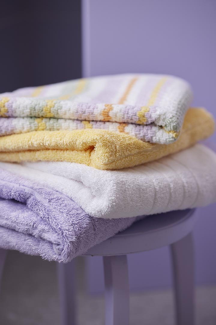 Håndklær fra Princess i forskjellige farger og mønster