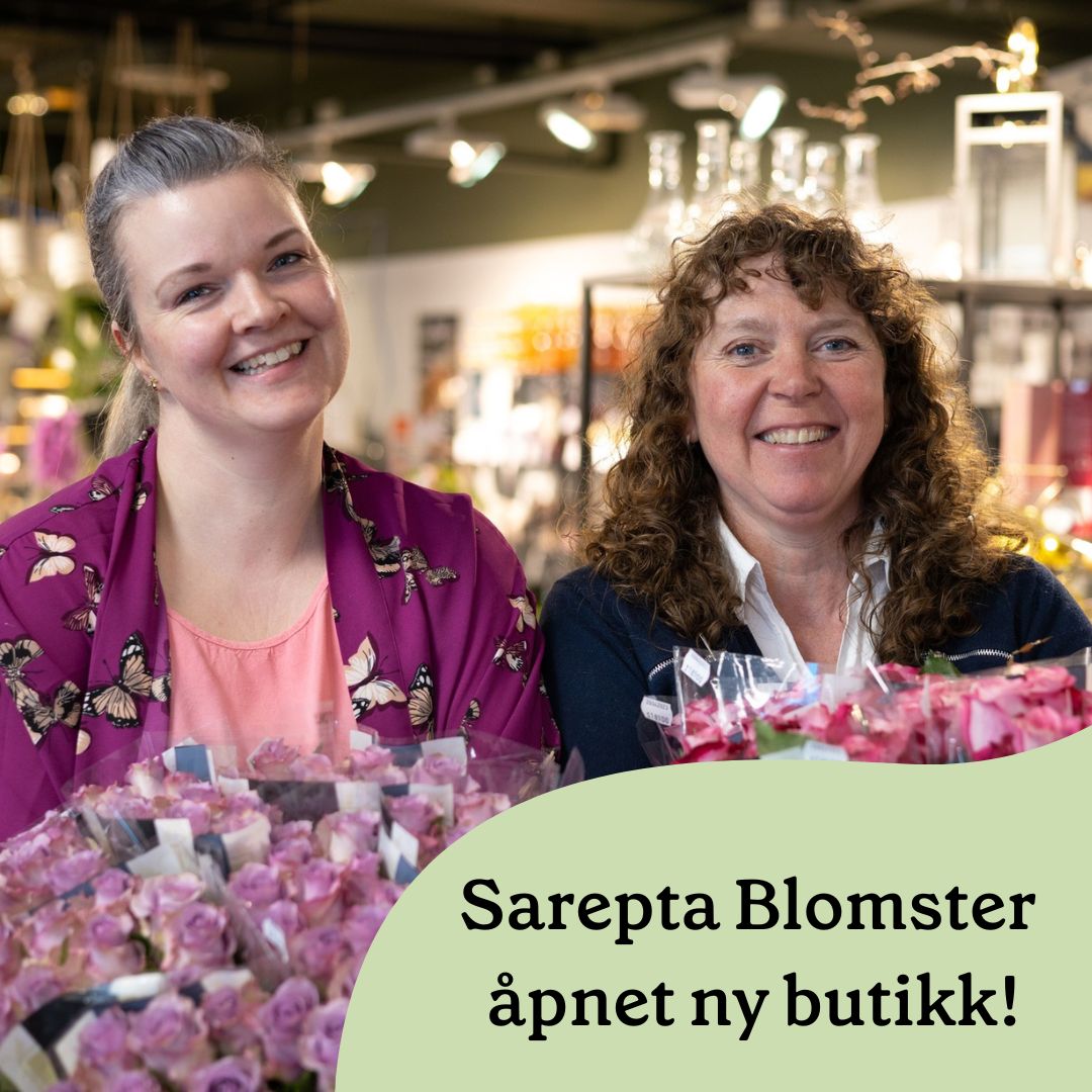 Sarepta Blomster åpnet ny butikk!